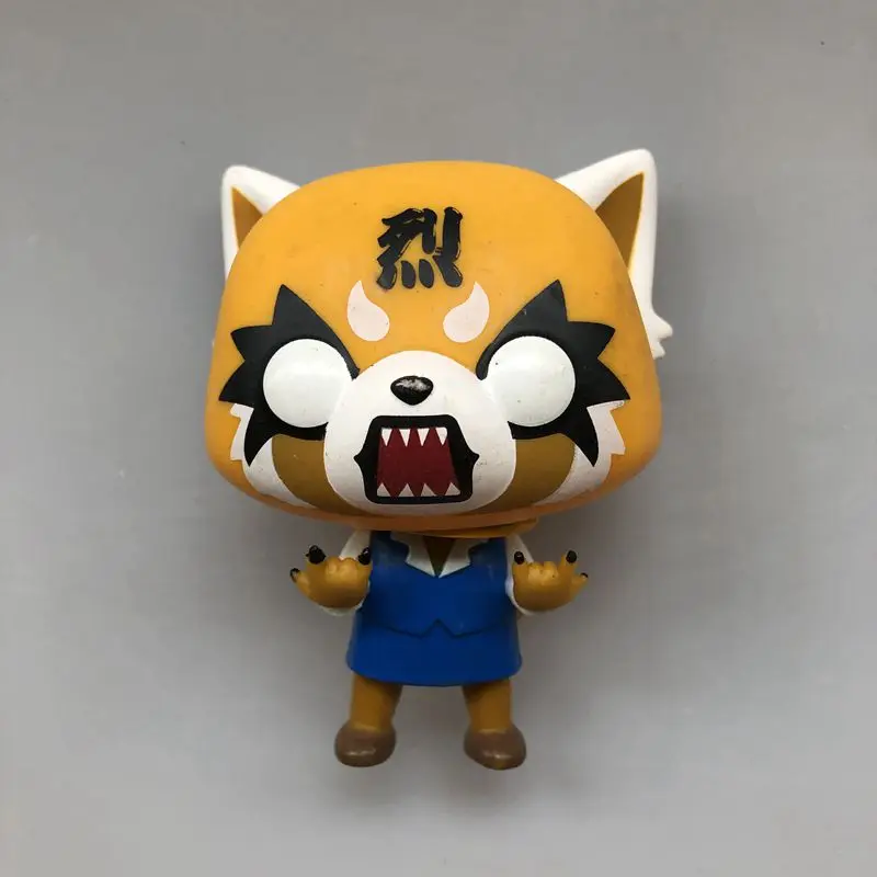 Эксклюзивная оригинальная Funko поп Аватар: Последний Аэрограф Aggretsuko Виниловая фигурка Коллекционная модель свободная игрушка без коробки - Цвет: Многоцветный