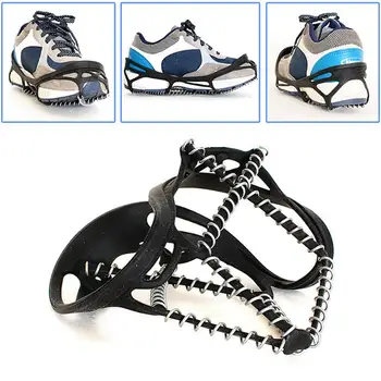 

1 Pair Non-slip Snow Ice Claw Shoe Cover for Winter Climbling Hiking Parts Ice Claw for Outdoor Ski Accessories Camping Travel