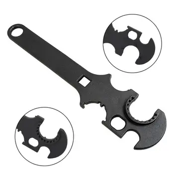 

TOtrait Tactical Multifunction Wrench Heavy Duty .223 Tactical All One Rifle Accessories Wrench Combo Ar15 In Armorer's Too L7H9