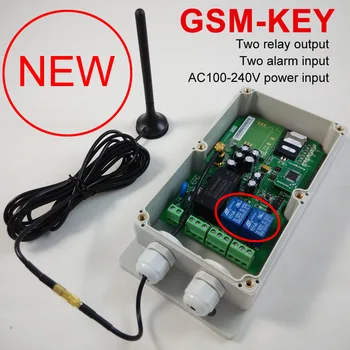 

New designed GPRS version WAFER GSM-KEY-AC200 GSM SMS Remote control gsm gate opener /door and gate access control