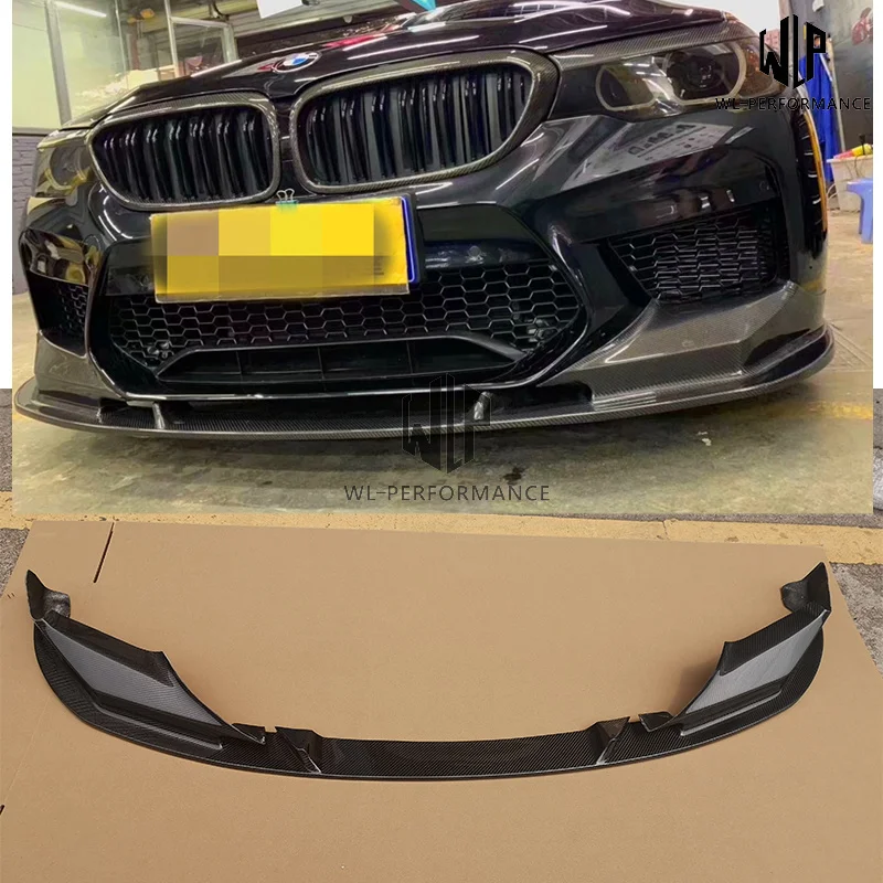 G30 G38 M5 Style High Quality Carbon Fiber Front Bumper Lip for Bmw F90 3d Car Body Kit 2018 2019 | Автомобили и мотоциклы