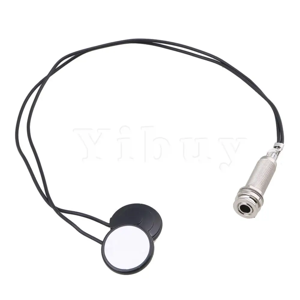 Yibuy 10xMandolin двойной внутренний Сенсор-преобразователь с Endpin