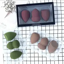 KESMALL капли воды Тыква скошенный слоеный набор 3 упаковки красоты макияж набор сухой и влажный не латексный материал S017