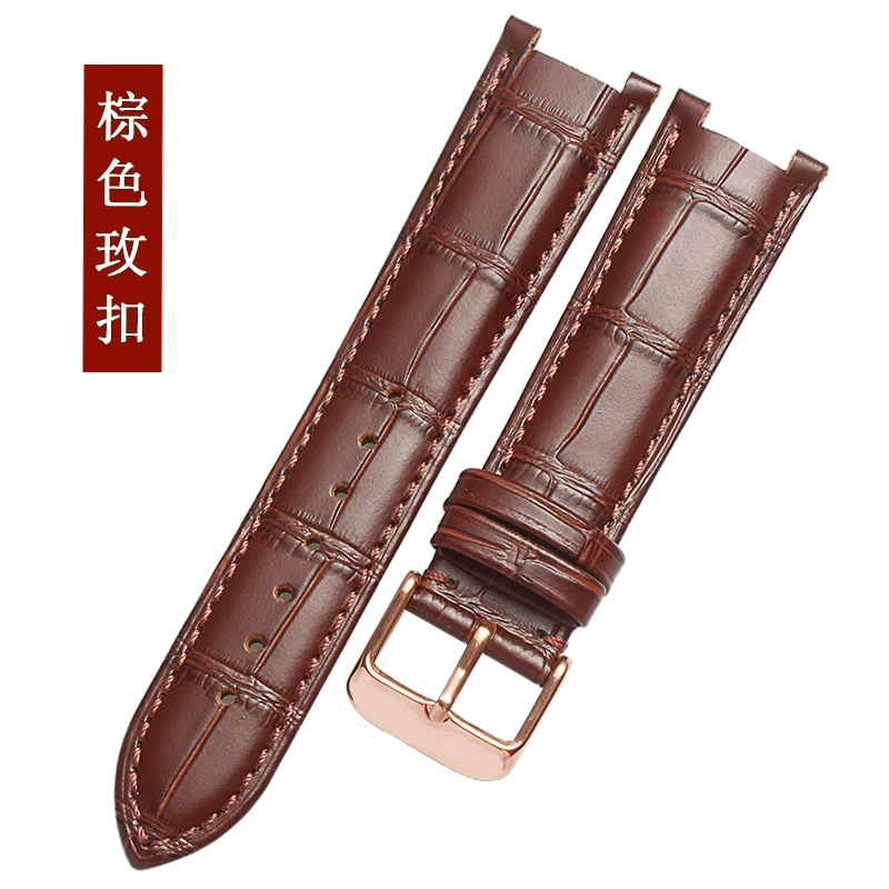 Ремешок для часов 20*12 мм из натуральной кожи ремешок для часов MK 2280 2277 2281 2425 2290 ремешок для часов черный