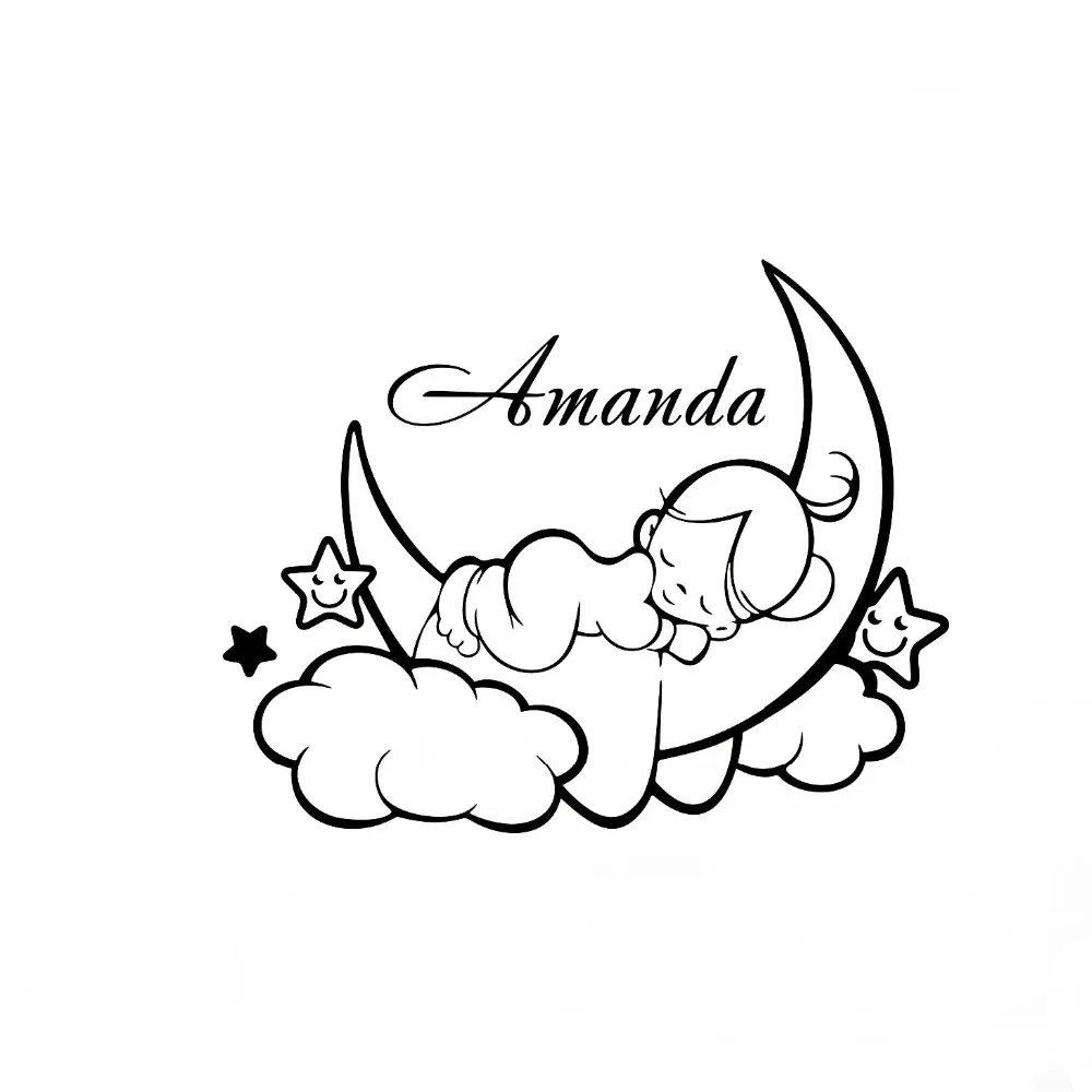 Spersonalizowane-naklejki-cienne-dla-dzieci-wystr-j-niestandardowe-dziewczyna-nazwa-przedszkole-dziewczyna-plakat-naklejka-Mural-pok