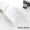 5Pairs white