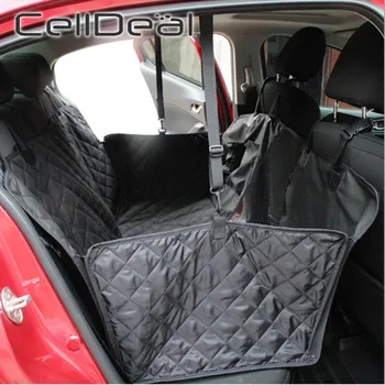 

CellDeal Waterproof Rear Back Seat Dog Car Seat Cover View Mesh Mat Hammock Cushion Protector Outdoor Travel Pet Carrier