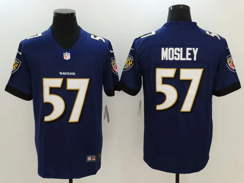 Мужская одежда Baltimore Lamar Jackson Terrell Suggs c. J. Mosley Joe Flacco Джастин Такер игровая цветная Футбольная форма - Цвет: Зеленый
