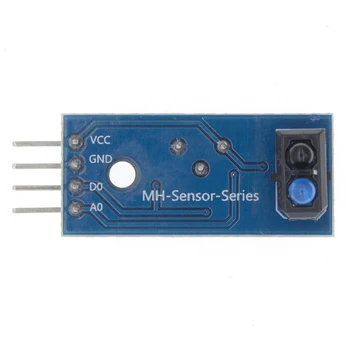 

100PCS Tracing sensor tracking module TCRT5000 Infrared reflection photoelectric switch