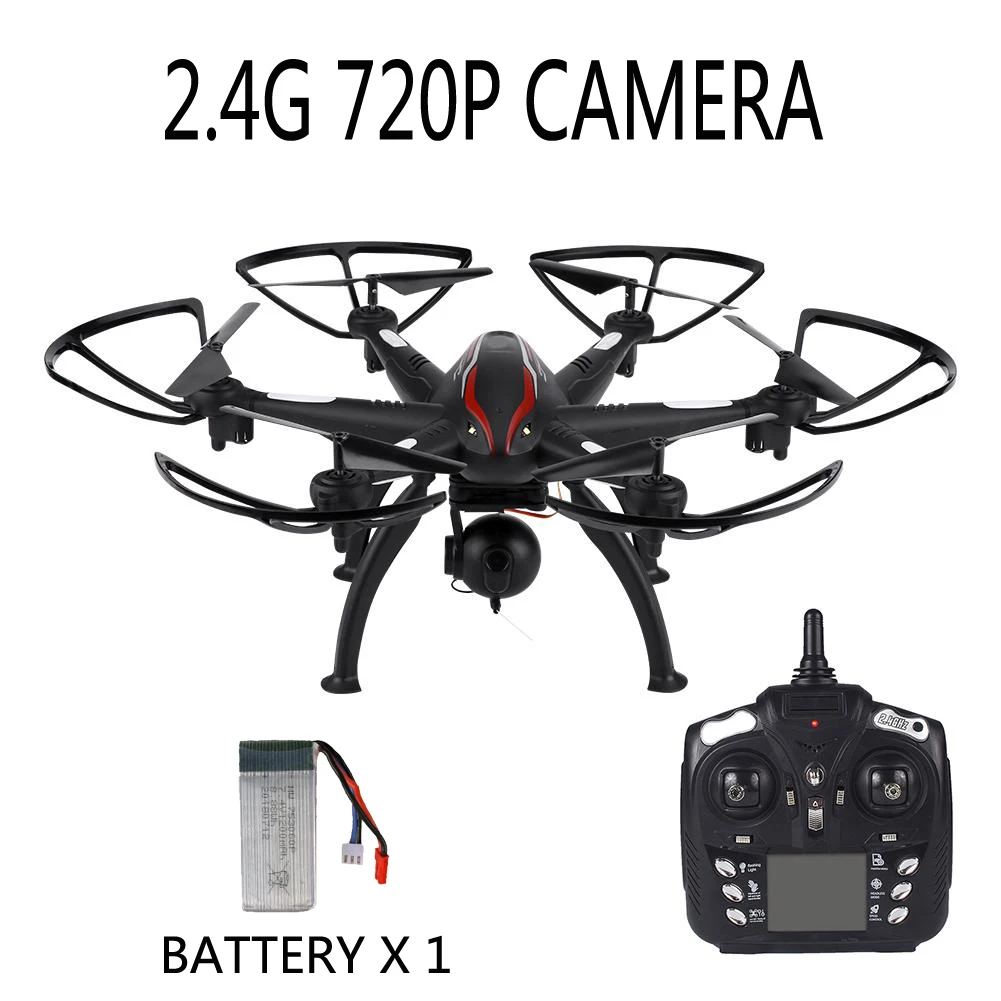 2.4G 720P 1B Долгое время Летающий Квадрокоптер с 6-осевым дистанционного Управление вертолет Дрон GPS, беспилотные летательные аппараты с 2,4G 5G Wi-Fi HD 780 P/1080 P Камера - Цвет: 2.4G 720P 1B