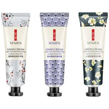 

Plant Essence Hand Cream Moisturizing Smooth Fine Lines Brighten Skin Color Hand Nourishing Cream For Winter
