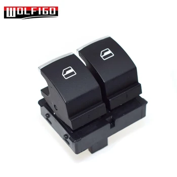 

WOLFIGO New Chrome Power Window Switch Master Driver Side for VW Golf GTI Rabbit R32 2 Doors 5K3959857,5K3 959 857 A