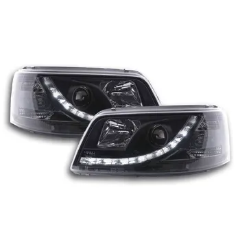 

FKSFSVW010043fari Daylight LED DRL look VW Bus T5 year Constr. 03-09 Black