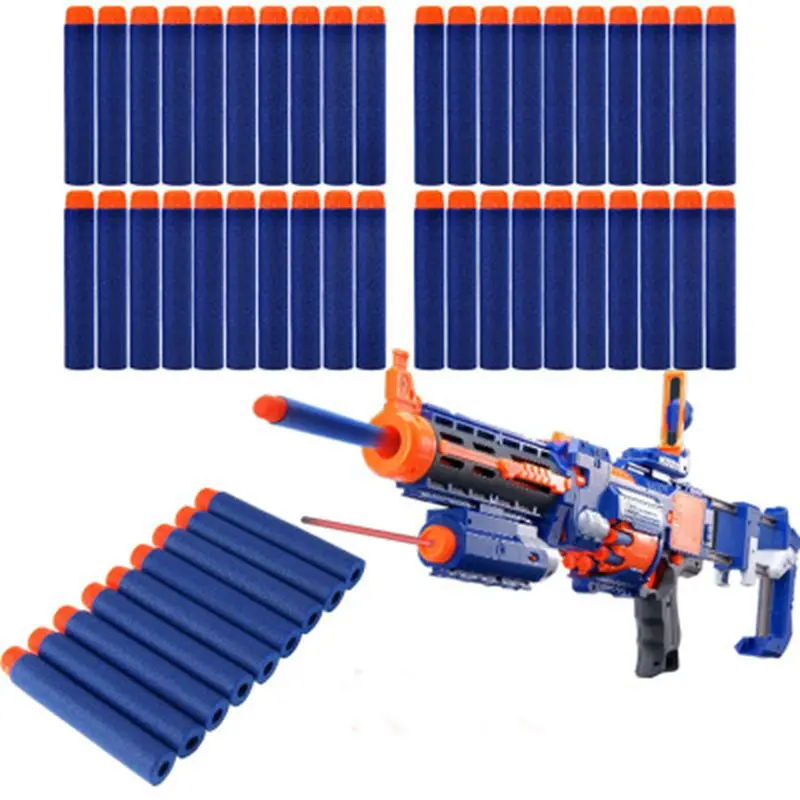 100 шт. Nerf пулями мягкими дырочку головы 7 2 см заправка игрушка дартс оружейные
