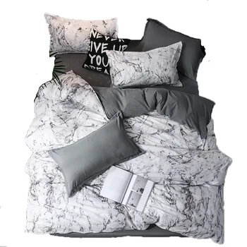 

Fashion simple style bedding Europe and America day size without sheets 3pc quilt cover winter comforter bedding sets
