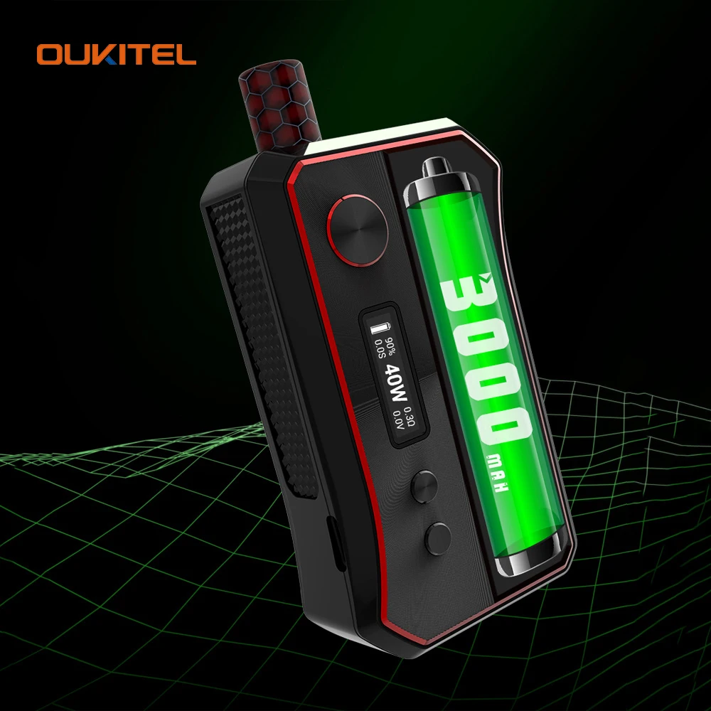Оригинальный комплект Oukitel Ravo с питанием от одной батареи 18650 nic солевым режимом и