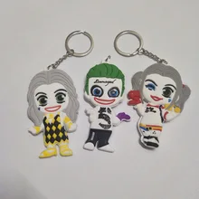 X условный натуральный отряд самоубийц брелок команда отряд самоубийц маленькая уродливая девушка стрелок смерти