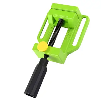

Single Handle Tong Mini Bench Clamp Aluminium Alloy Flat Tong Mini Bench Vice Home Hardware Clamps Light Green