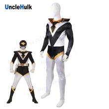 Choujin Sentai Jetman черный Кондор атласная ткань Косплей Костюм-с шалью | UncleHulk