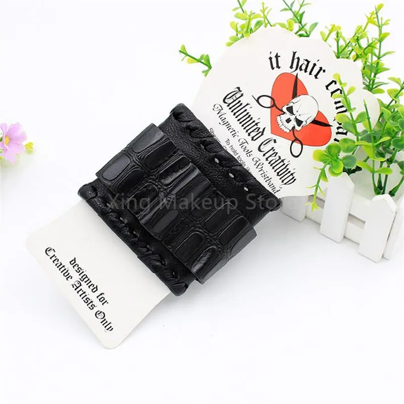 1PC Wristband Hair Scissors Bag Salon Barber Hairdressing Holder Scissors Pouch Wrist Storage Bags Hair Clip Bag
