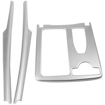 

Accessories Water Cup Holder Panel Gear Shift Panel Decorative Strip Frame for Mercedes Benz W204 W212 C180 C200