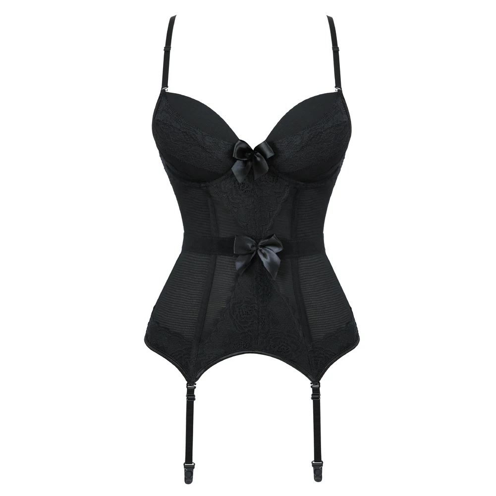 Deliciously Playful Corselette with Garters main image 1