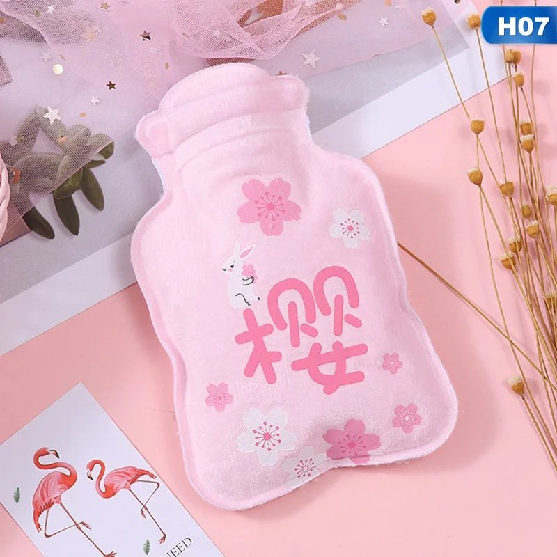 Cartoon Fruit Unicorn Hand Warmer Large Hot Water Bottle Explosion Proof Hot Pack Warm Water Bags Removable Washable Plush Set