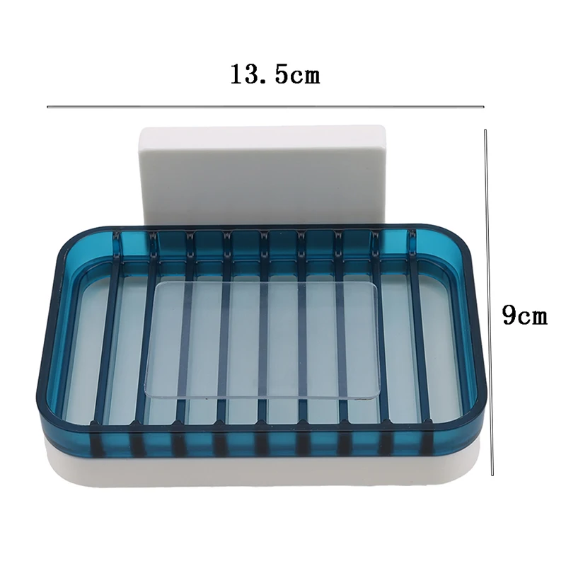 Bathroom Shower Soap Box Dish Storage Plate Tray Holder Case Soap Holder Bathroom Tray Accessories Box Shelf Wall Dishes