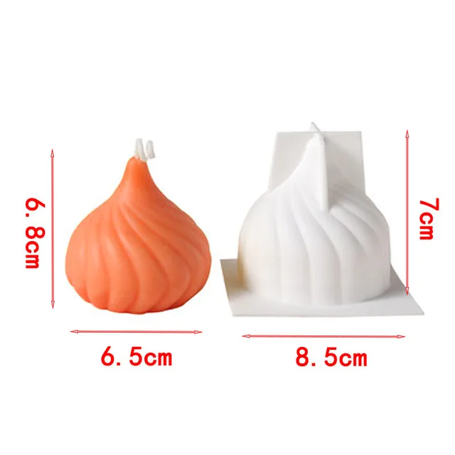 New 3d candle molds Soy Wax Silicone Mold Aromatherapy Gypsum Candle diy Candle Mould  Handmade Soap Mold Candle Making Supplies Mold C