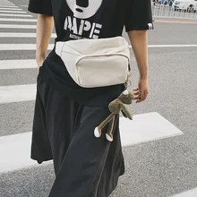 Холщовая поясная сумка для отдыха, поясная сумка, трендовые поясные сумки через плечо, нагрудная сумка, высокое качество, женская сумка-банан, сумка на плечо, поясные сумки