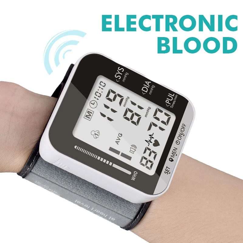 New Medical Equipment Wrist Blood Pressure Monitor Tonometer Family Health Machine Apparatus Electronic | Красота и здоровье