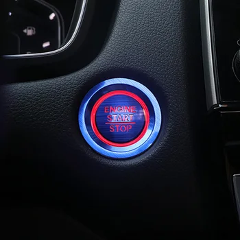

Switch Start Button Cover Trim Decoration Accessory For Honda Civic 10Th 2016-20