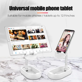 

Foldable Phone Tablet Stand Holder For iPad Lazy Bed Desktop Bracket Mount Stand Phone Holder Desk Mount Stand Tripod For iPhone