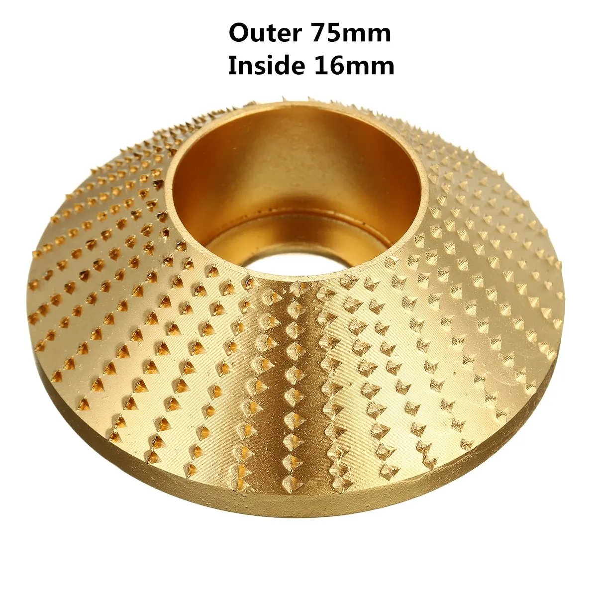 Wood Grinding Wheel angle grinder disc wood carving disc Sanding Abrasive tool 75/85/100mm Silver/gold - Цвет: Type 3