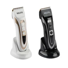 Перезаряжаемая машинка для стрижки волос для взрослых детей(3 Вт) Бесшумная титановая керамическая режущая головка с двойным использованием электрическая машинка для стрижки волос