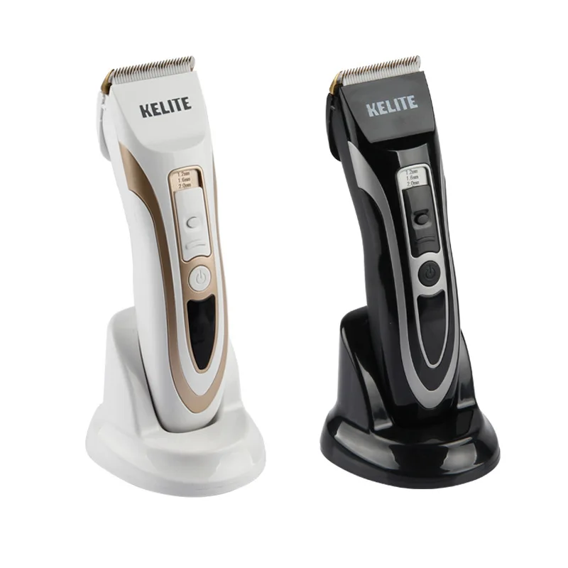 

Adult Children's Rechargeable Hair Clipper (3w) Silent Titanium Ceramic Cutter Head Plug Dual-use Electric Hair Clipper