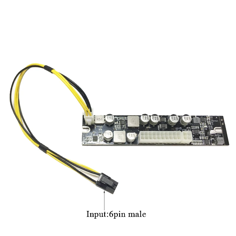 Высокомощный 250 Вт 12 В 6-контактный Штекерный вход ATX Peak PSU Pico переключатель для