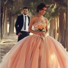 Vestidos de fiesta бальное платье с открытой спиной, платье для выпускного вечера с бисером, платья для выпускного вечера из прозрачного тюля персикового цвета, платья для выпускного вечера