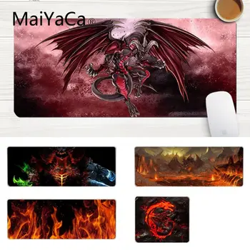 

MaiYaCa Vintage Cool The Dragon Customized laptop Gaming mouse pad Laptop Gaming Lockedge Mice Mousepad
