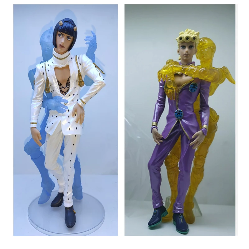 

Japanese original anime figure JoJo's Bizarre Adventure Giorno Giovanna/Bruno Bucciarati substitute ver action figure