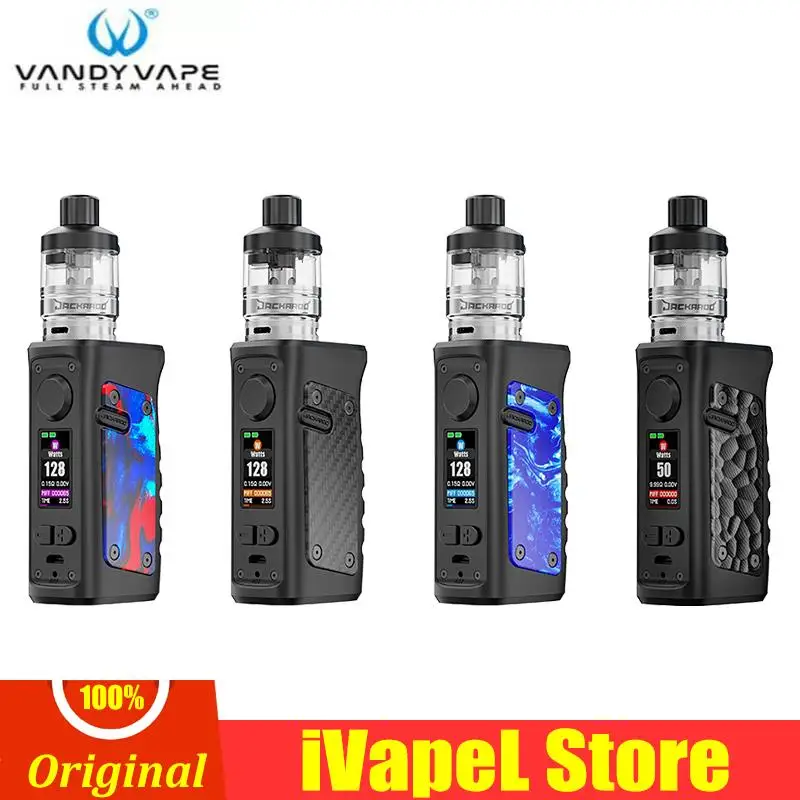Оригинальный комплект Vandy Vape Jackaroo Mini с батареей 4000 мАч 128 Вт водонепроницаемая