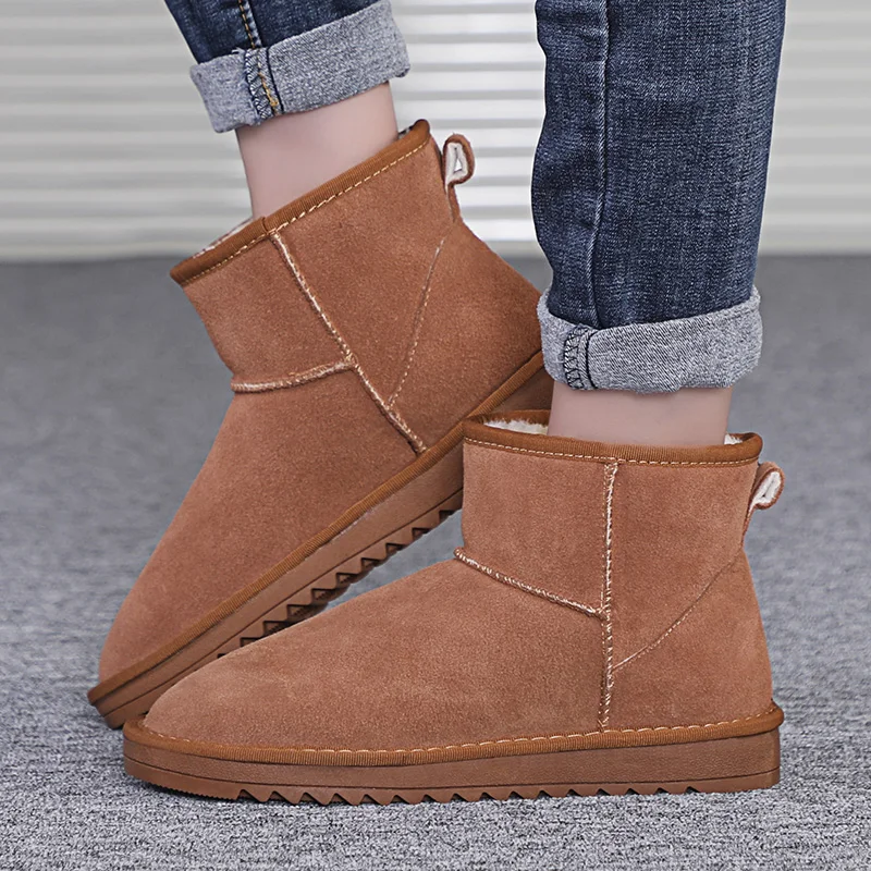 Mens Winter Snow Boots Botas De Nieve Bota Neve Snowboots Kar Botu Botines Hombre Boot Men Shoes High Top Booties Ankle Unisex winter snow boots men boots