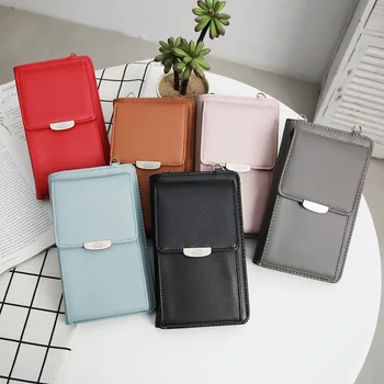 

All In One Design Crossbody Phone Wallet Case Multi Function Shoulder Bag TY66
