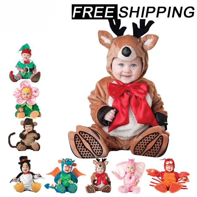 hot sale baby clothing set halloween Costume Clothing Jumpsuit spring& autumn animal style romper baby gift set lion