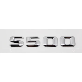 

For Mercedes Benz 220SE W111 W116 W126 W140 W220 W221 W222 S500 Discharge Capacity Letters Emblem Refit Badge Logo Sticker