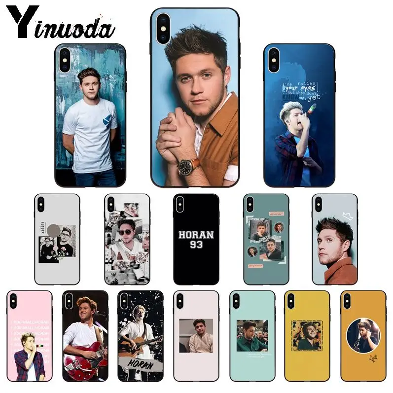Yinuoda однонаправленный Niall Horan TPU мягкий высококачественный чехол для телефона iPhone