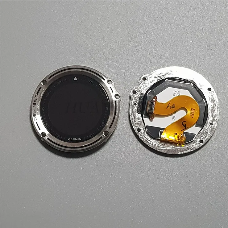 Schermo Lcd Originale Per Garmin Descente Mk1 Riparazione Display Garmin Discesa Mk1 Zaffiro Parti Di Ricambio Lcd