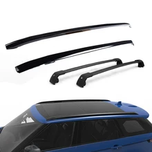 4 шт. левый и правый алюминиевый стеллаж для крыши поперечная рейка подходит для L-a-n-d R-o-v-e-r Range Rover Sport