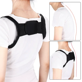 

Adjustable Size Back Shoulder Posture Corrector Brace Support Belt Straighten Posture Correction Orthopedic Beauty Corset