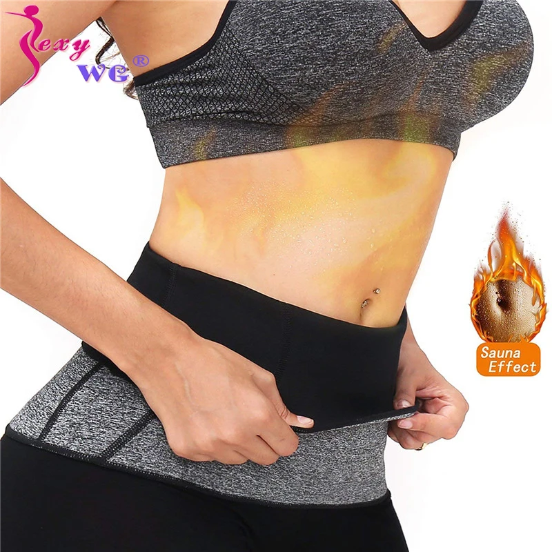 

SEXYWG Slimming Waist Trainer Lumbar Back Support Women Sports Top Waist Belt Neoprene Weight Loss Body Shapers Yoga Strap Brace
